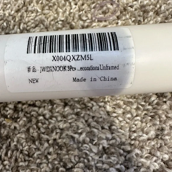 3Pcs Funny Cat Canvas Wall Art - Picture 3 of 4